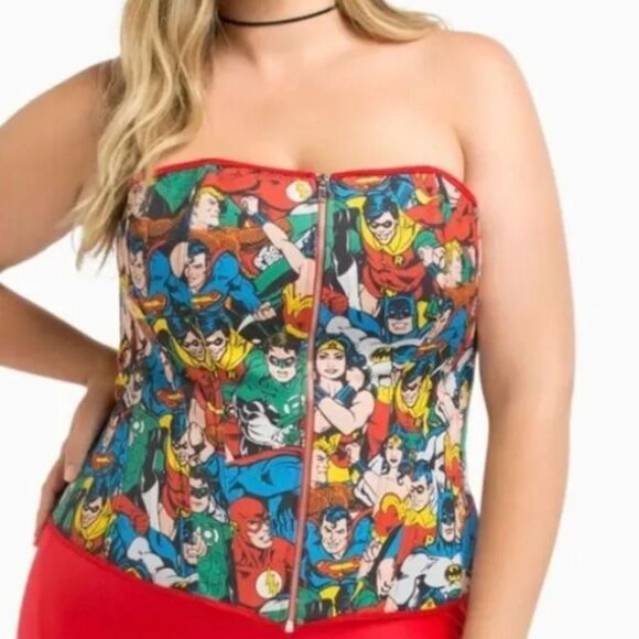 torrid Tops - Torrid Men's multi Corset